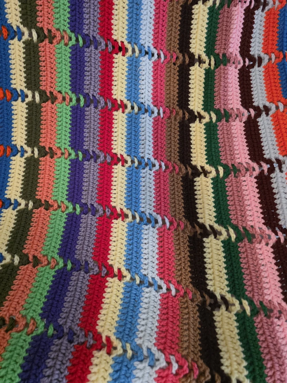 Vintage Afghan Throw